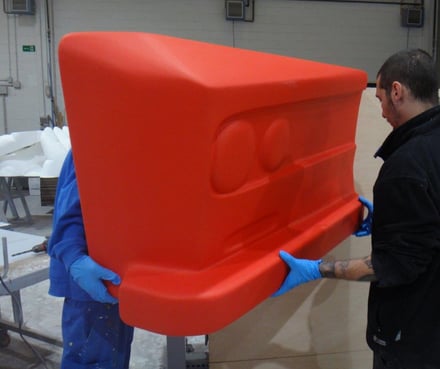 Morro segado de coche para evento