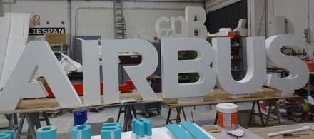 Letras para stand ferial