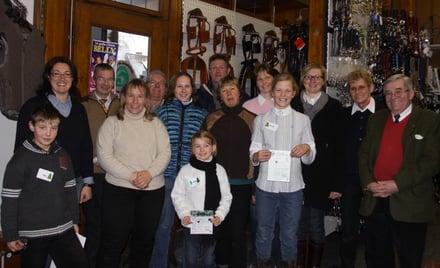 vlnr: Max Buße, Christiane Adam, Ullrich Müller, Silke Buße, Ekkert Meinecke, Imke Ganteför, Anna Prieß, Wilfried Hilse, Annette Prieß, Tanja Meinecke, Marcella Meinecke, Steffi Heidmann, Dr. Ute Krack-Goertz, Uwe Zimmermann