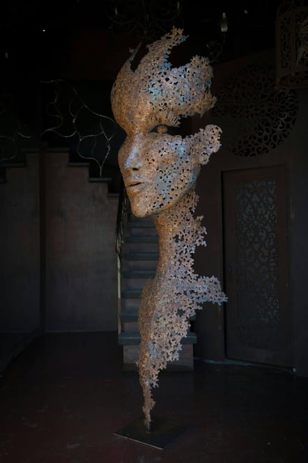 Nimrod Messeg metal sculptures