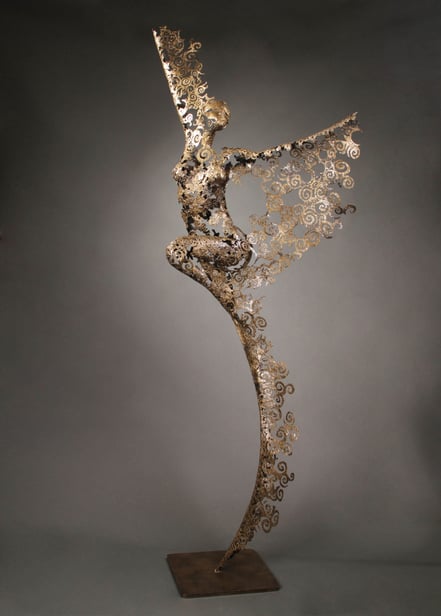 Nimrod Messeg metal sculptures