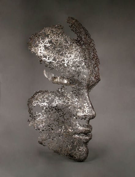 Nimrod Messeg metal sculptures