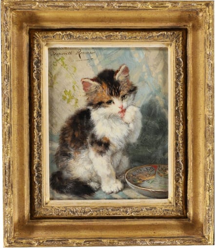 painting by Henriëtte Ronner-Knip