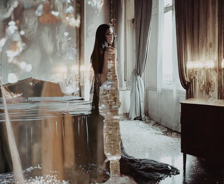 Mirage XIX. Fine Art Print on 3 mm Dibond or on brushed aluminum. Limited Edition of 10.