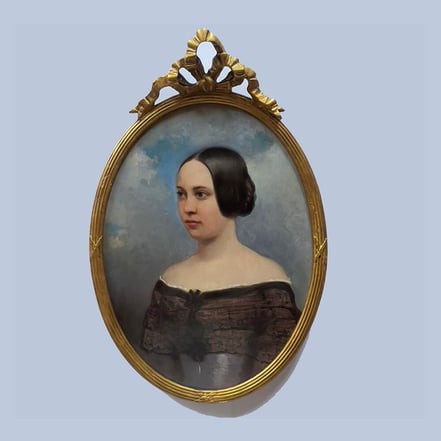 Nicolaas Pieneman Portrait young lady
