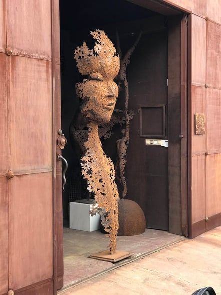 Nimrod Messeg metal sculptures