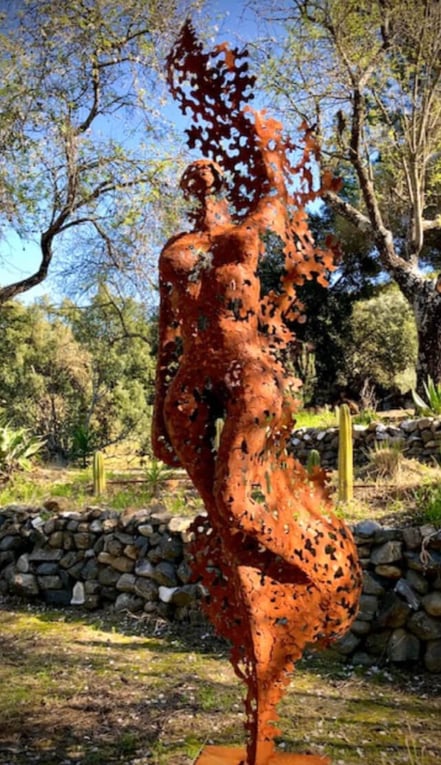 Nimrod Messeg metal sculptures