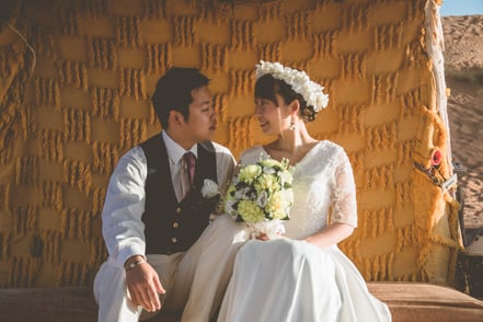 モロッコで最高のウェディングフォトを♪