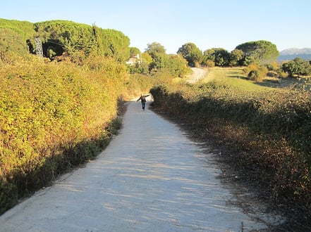 Wanderweg in Südspanien im Hinterland