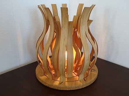 TEORI　テオリ　竹　ランプ　照明器具　和室　和モダン　インテリア　栃木県家具　東京デザインセンター