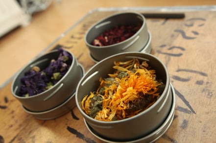 verschiedene Blüten