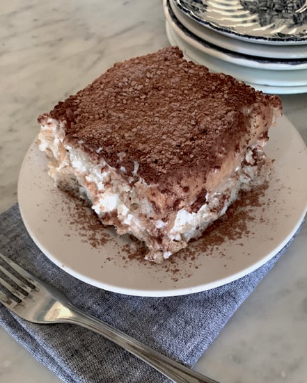 Tiramisu vegan Vanille Kakao