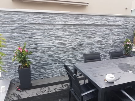 Steinwerke.ch moderne Wandverkleidung - Deko - Design - Wandpaneele, Modern - Elegant - Exklusiv - Steinwandbeleuchtung - Kunststein - Ambiente - Freude