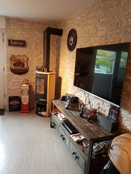 Steinwerke.ch moderne Wandverkleidung - Deko - Design - Wandpaneele, Modern - Elegant - Exklusiv - Steinwandbeleuchtung - Kunststein - Ambiente