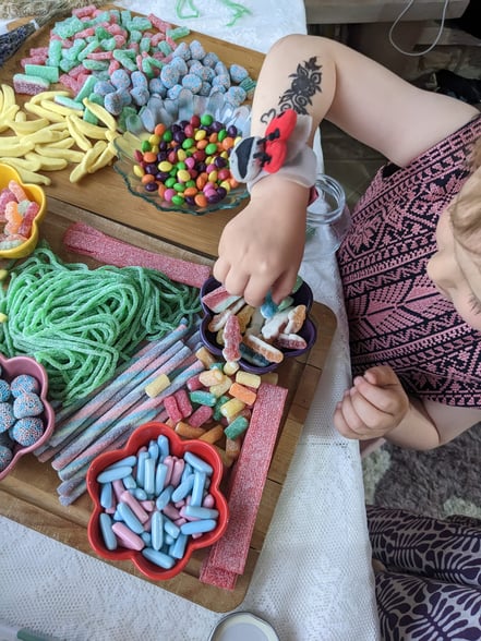 Das war Johannas Lieblingsbuffet.