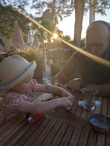 Während Mamas Dienstreise Neues entdecken