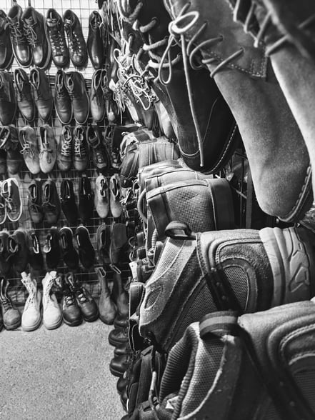 Geordnet und Sortiert, teilweise neue Schuhe 