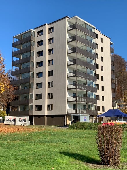 Fassadensanierung / Ausbau MFH, Horw / 2020