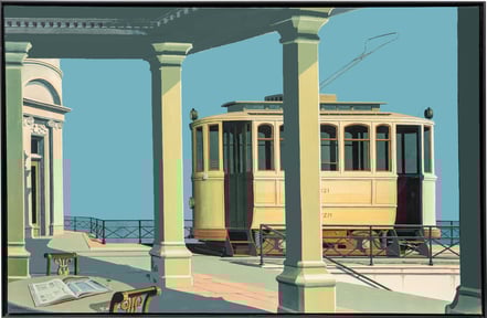 Large painting Joop Polder