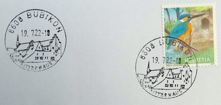 Bubiker Last-Day-Stempel mit Ritterhaus (Bild: buebikernews.ch)