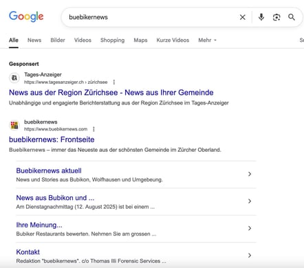 (Screenshot google/bn)