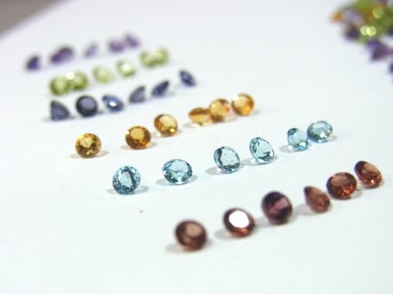 Hochwertige Edelsteine werden für die Chakra Anhänger ausgewählt