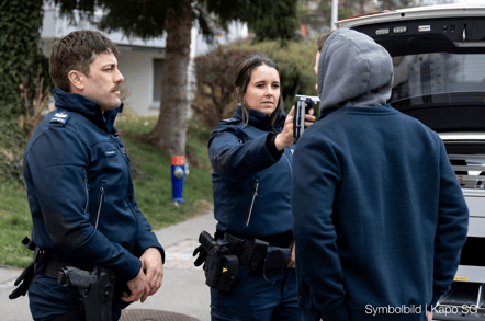 (Symbolbild: KAPO SG)