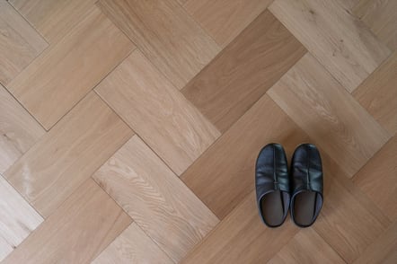 オーク ヘリンボーンパーケット フローリング アンドウッド andwood 新潟 無垢 4