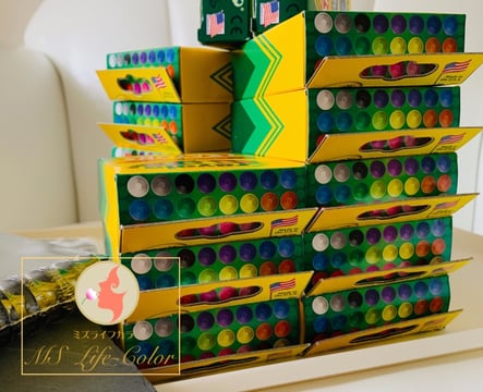 画材の特性を利用して表現力アップ・色彩心理学・アートセラピー