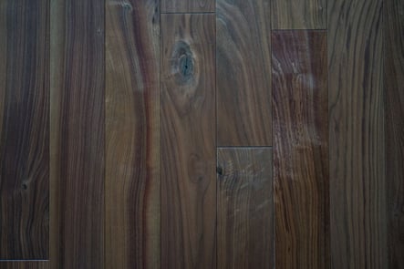 ウォールナット フローリング 幅細 乱尺 杢 節 床 アンドウッド andwood 3