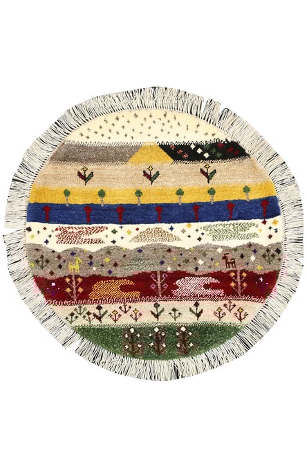 タギーペルシャ絨毯 アクセントギャッベ