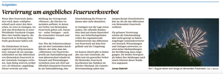 (Screenshot Landbote vom 6.8.24)