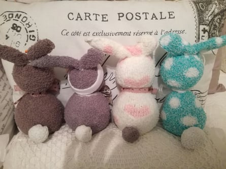 Sockenhasen von hinten ... :o)