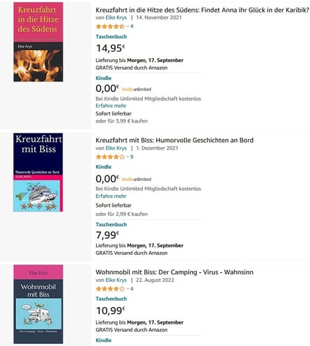 Printausgabe: Taschenbuch und Hardcover