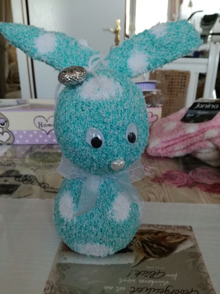 Sockenhasen basteln ... :o)