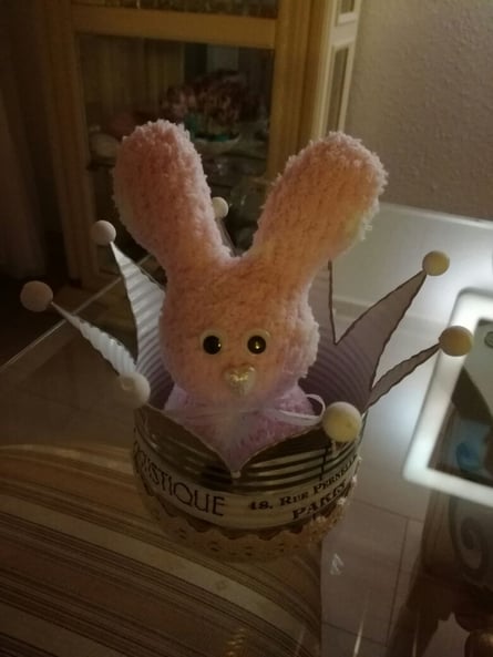 Sockenhase aus Babysocke :-)