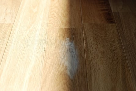 アンドウッド andwood 目割れ 補修方法 無垢 フローリング ヤスリ 粉