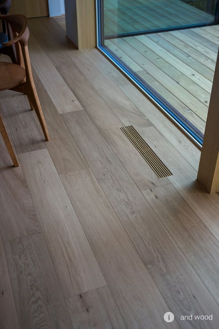 オーク ミズナラ 190幅 幅広 フローリング 施工例 アンドウッド 新潟 上越 andwood 2