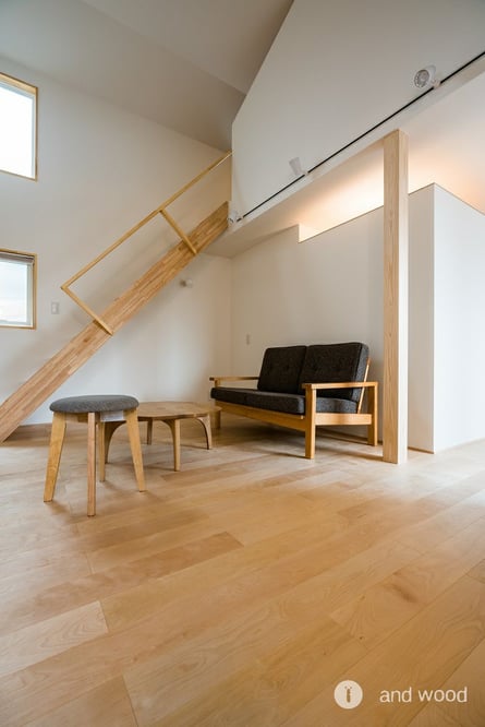 バーチ フローリング 施工例 加藤淳 Ag工務店 andwood アンドウッド 施工例