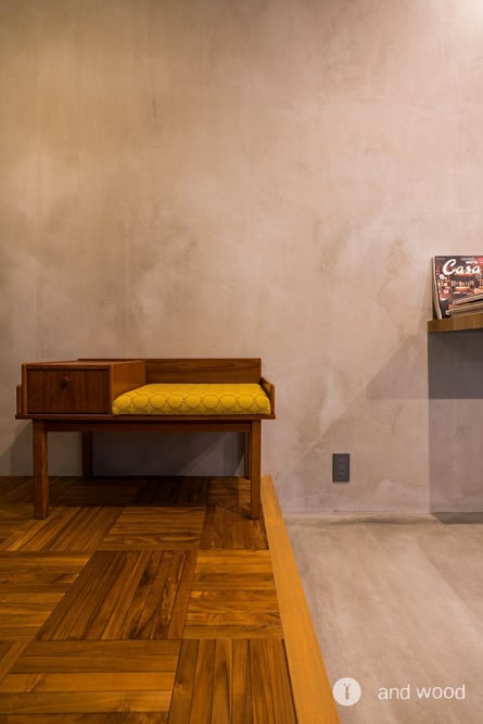 チーク　パーケット andwood アンドウッド 施工例