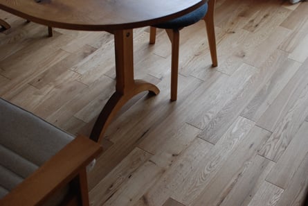 オーク 幅細 乱尺 施工例 アンドウッド andwood 12