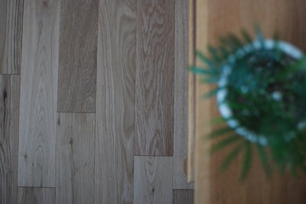 オーク 幅細 乱尺 施工例 アンドウッド andwood 10