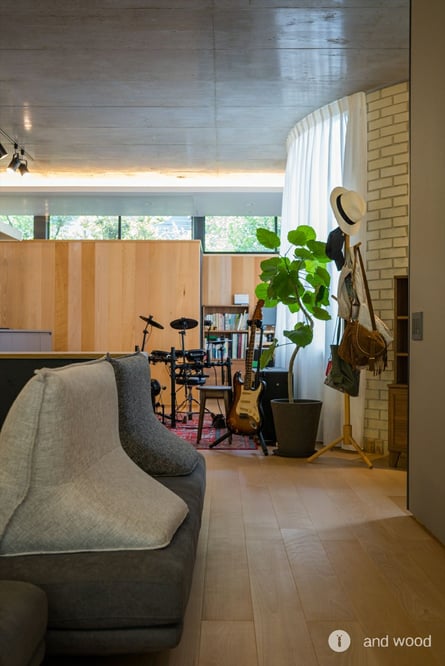 ビーチ ブナ 幅広 フローリング 施工例 andwood アンドウッド 大阪 1