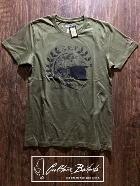 scrambler, triumph, camiseta, verde, premium, algodon, cafe racer, casco,dilligaf, hot rod,t-shirt,green, cotton,helmet, old school, tee, cultura bastarda