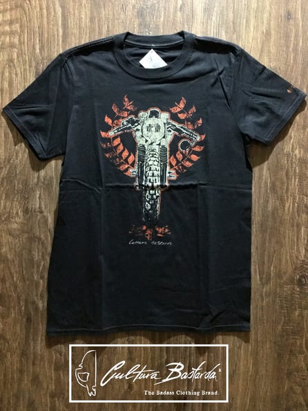 camiseta,negra, premium, algodon, cafe racer, moto, hot rod,t-shirt,black, cotton,motorcycle, old school, tee, cultura bastarda