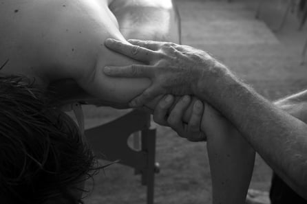 Arm- und Handmassage