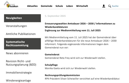 (Screenshot bubikon.ch)