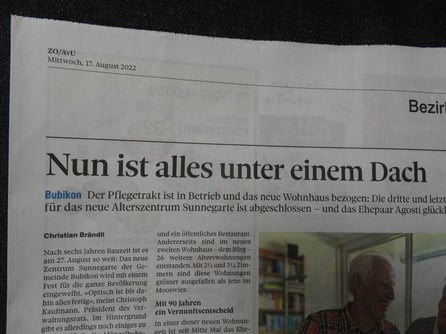 Der ZO will keine Screenshots seiner Artikel auf buebikernews (Bild: Screenshot buebikernews)