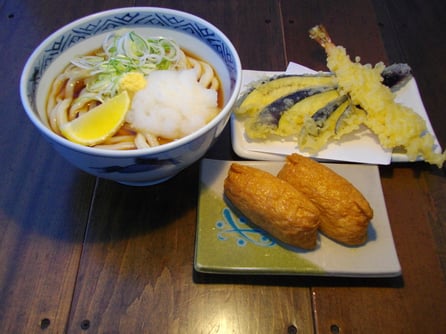 おろしぶっかけうどん定食