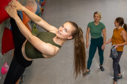 Bouldern in der Boulderhalle Salzburg
